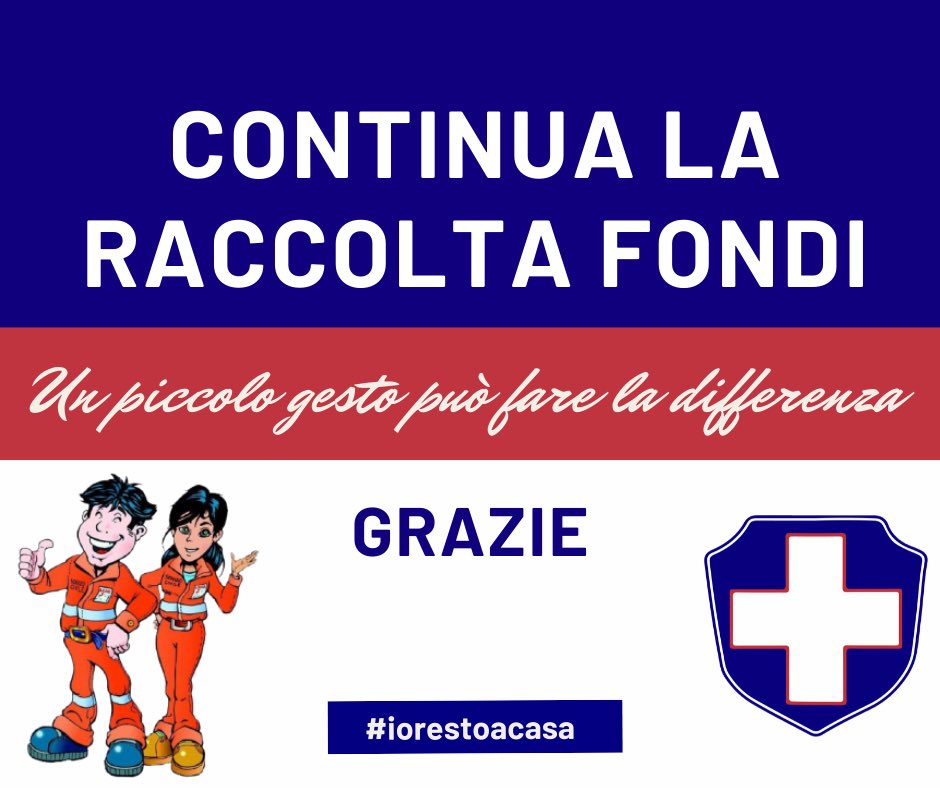 crocebiancasv's tweet photo. Vuoi aiutarci a superare questa #emergenza?🚑Continua la nostra raccolta fondi sulla piattaforma #GoFundMe...
Un piccolo gesto può fare la differenza🤍
#crocebianca #savona #fondi #covid19 #coronavirus 

https://t.co/zA5TgfqblX https://t.co/XDg9gLQYGw