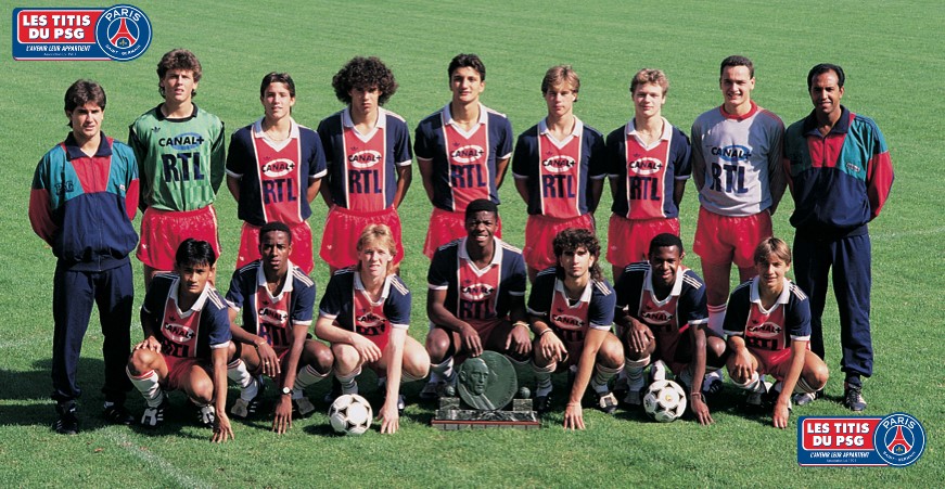 TitisduPSG's tweet photo. [Archives-Formation] Un jour, une équipe : Zoom sur les Cadets en 1988 > https://t.co/CQzW2BaxFf #TeamPSG #PSG #cadets #nouma #llacer #dutruel #boli #calenda #kokkinis @PSG_inside https://t.co/BhVPDzYLyy