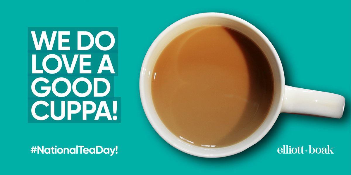 Happy #NationalTeaDay We are certainly getting through a few cups a day!