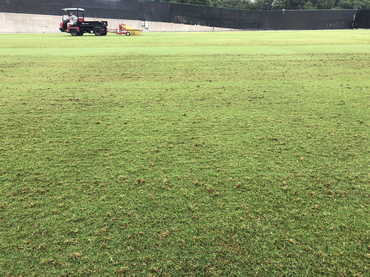 The University of Texas Sports Turf Department tweet media