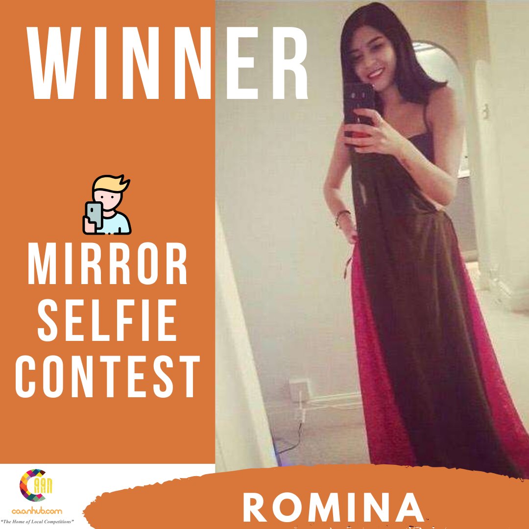 caanhub's tweet photo. Mirror Selfie Contest Results
Congrats Romina on winning ₹3000 cash prize.
#Contest #MirrorSelfie #Photography #CaanHub https://t.co/MrCGJFZ1ds