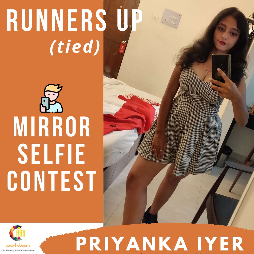 caanhub's tweet photo. Mirror Selfie Contest Results
Congrats Romina on winning ₹3000 cash prize.
#Contest #MirrorSelfie #Photography #CaanHub https://t.co/MrCGJFZ1ds