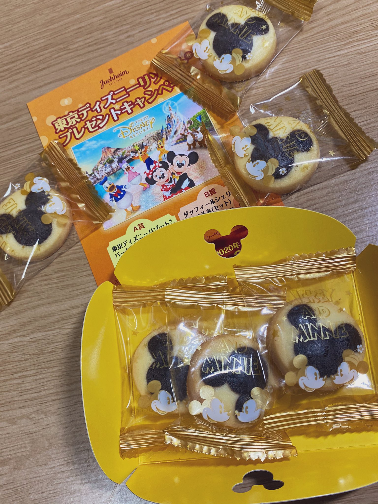 小鳥遊 々 たかなし のま Twitterissa ユーハイム101st限定バウムクーヘン今年はディズニーだった ミッキーのクッキー可愛い ユーハイム 日本一号店 があったのが広島県物産陳列館 現在の原爆ドーム ミッキー とコラボしちゃうの特に意味は無いけどすごい