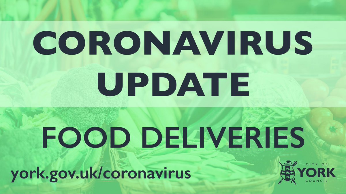 CYCWards_Cop's tweet photo. If you can’t go to the shops there are local businesses working to deliver food and drink across York. Find the latest info for your area in community Facebook groups, on your local supermarket’s website or visit: https://t.co/DgWKXnhlef or https://t.co/hL37EH9KnQ https://t.co/ziNtvH5unh