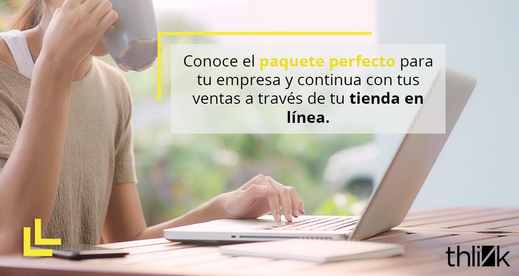 ThlinkMarketing's tweet photo. ¿Cuarentena y sin Tienda en Línea para tu Marca? Conoce el paquete ideal para tu empresa. 
¡Contáctanos para más información! 💻 https://t.co/CbzvYfDgIg