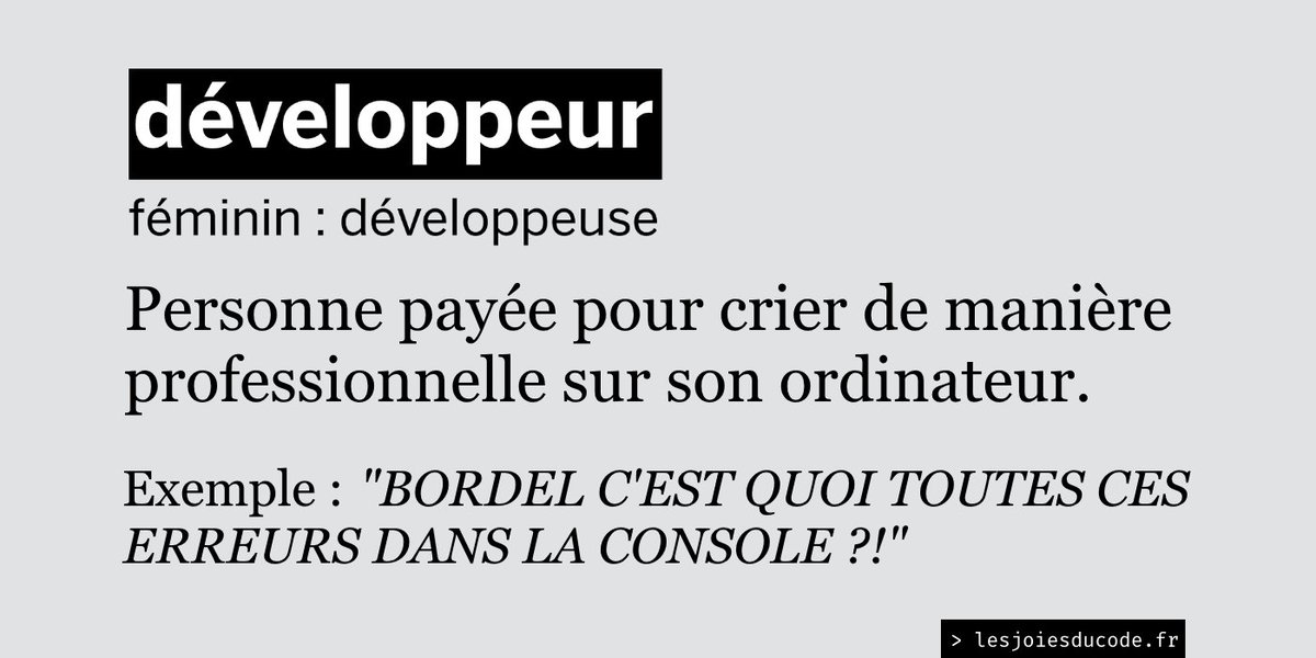 RT si t'es en phase avec cette définition. 😏