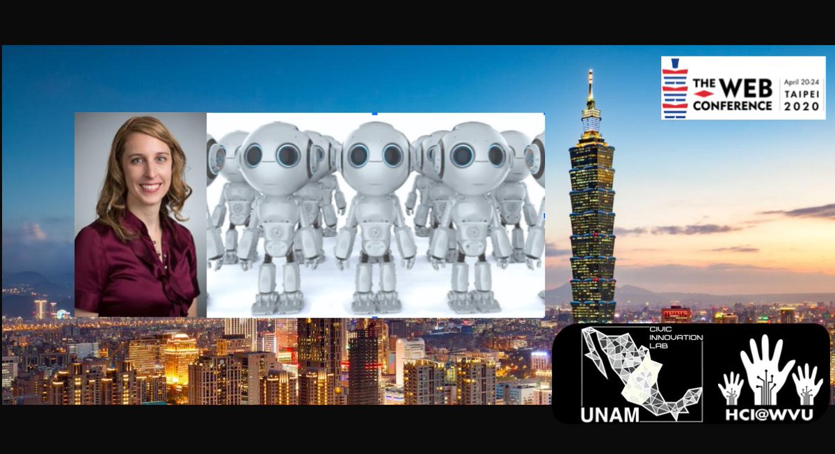 saviaga's tweet image. Excited to attend talks at @TheWebConf. @jengolbeck is presenting her work at about how it is important to detect and eliminate bots that simply like or share posts without commenting because they affect the perceived trustworthiness of the content. 🤖💻
#www2020