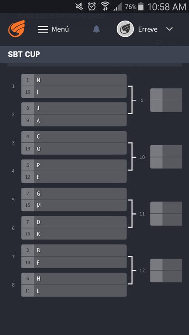 16 lugares... para que demuestres tu nivel... para que empieces el competitivo.. y para que nos sorprendas<a href="/tag/sbtcup"class="tags"><span>#sbtcup</span></a>