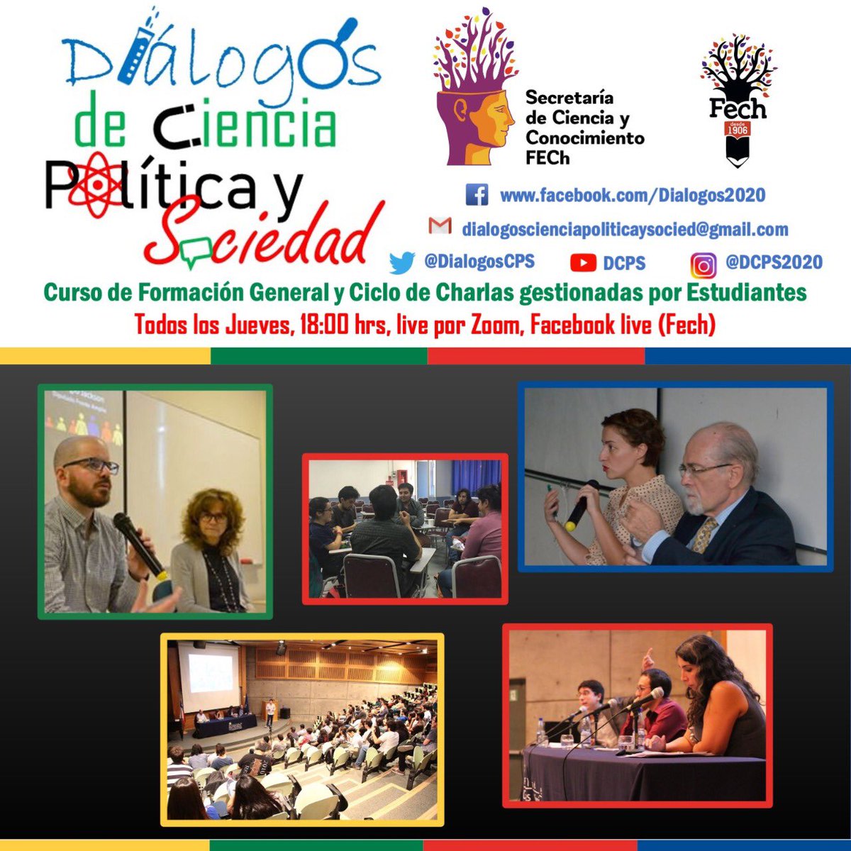 Diálogos de Ciencia, Política y Sociedad tweet media