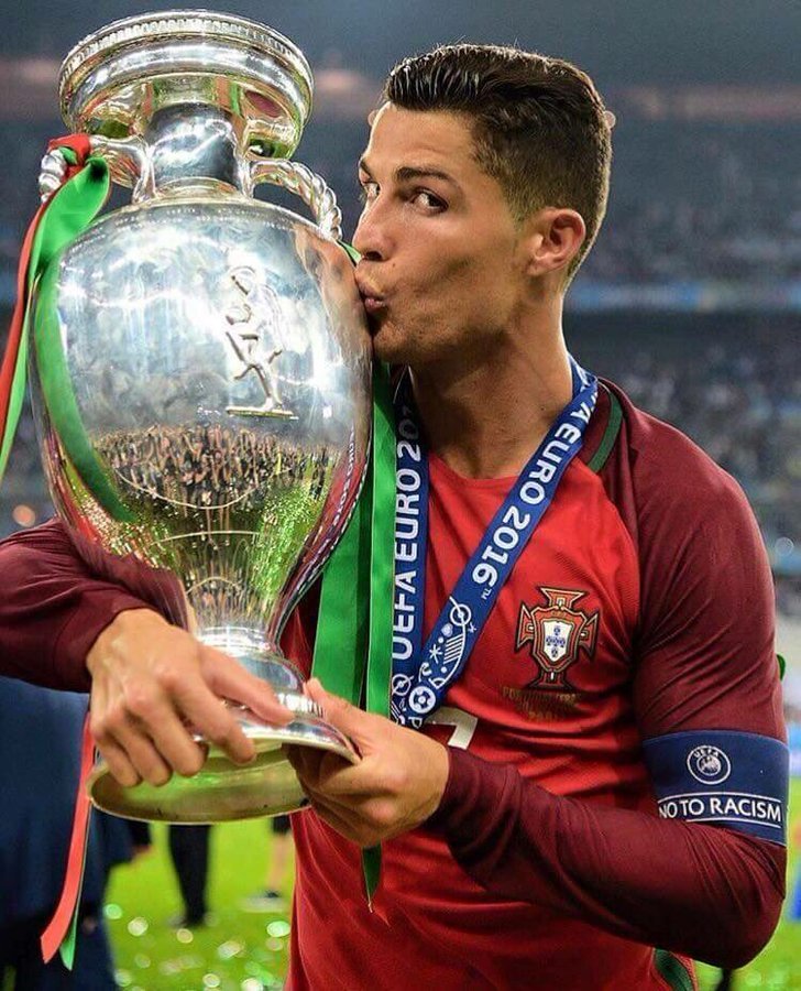 2015/16From tears to cheers!!!Although he was injured early on in the final vs France. Portugal went on to win 1-0 in extra time.With Ronaldo describing it as the Best moment of his career.