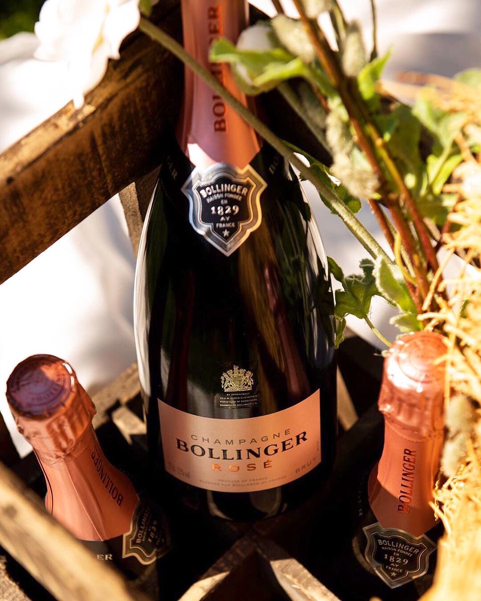 JHSWineCo's tweet photo. Versatile, spontaneous and spicy. Seize the day, with a bottle of Bollinger Rosé. You’ll be surprised both by its character and finesse. RG: @champagne_bollinger 
.
.
.
.
.
#Bollinger #ChampagneBollinger #BollingerRose #wearebolly #jhswine https://t.co/HnU0LuC1FH