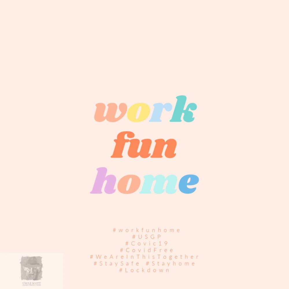 UnclScottGlobal's tweet photo. It’s work from home, not work with stress. Plan a routine with enough time for fun &amp; relaxation too. 

#USGP #TuesdayThoughts #Covid19 #CovidFree #StopTheSpread #WeAreInThisTogether #StaySafe #Lockdown #StayAtHome https://t.co/FNgHe7VhjI