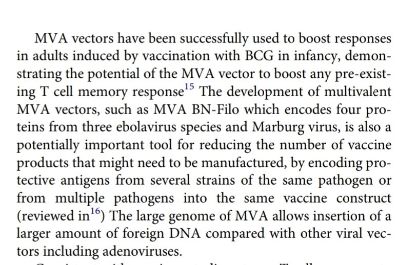  #Chad  #MVA  #vectors = 1  #vaccine cures all? Reduced costs and bulk supplies for 'Future Epidemics", is just what  #BillGates &  #CEPI ordered!  #SARSCoV2  #COVID19