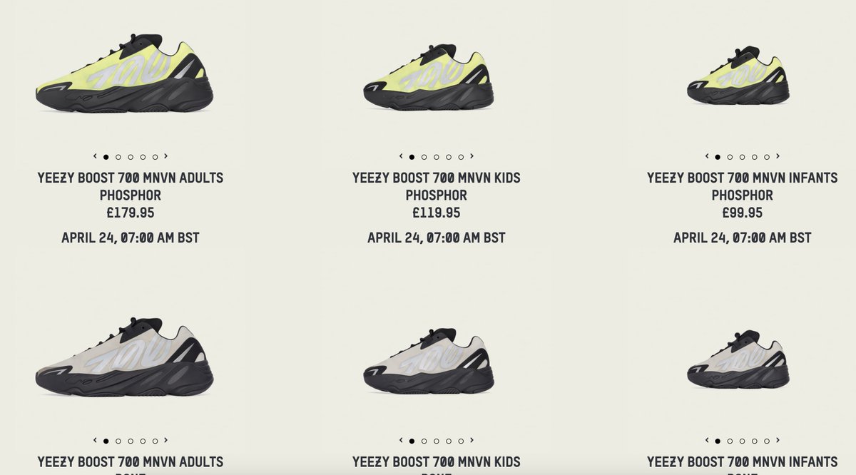 adidas yeezy splash page