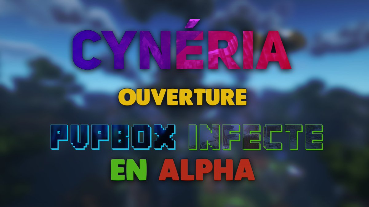 CyneriaServeur's tweet photo. https://t.co/gYwE8yiCwW

Partagez en masse et on vous donne rendez vous ce week end ! 

25 Avril de 13h à 21h : PvP Box
26 Avril de 13h à 21h : Infecte ! https://t.co/GoY7rJwHml