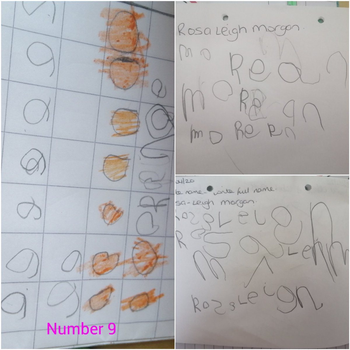 TerriMorgan3's tweet photo. @ChilternPSHull Rosa-Leigh FMG did yesterday's and today school work today. We spent over an hour on the saying the words. She spelt it out then we put them together to make the word. She will be doing her other ones in the bath tonight https://t.co/XpiKsBM50C