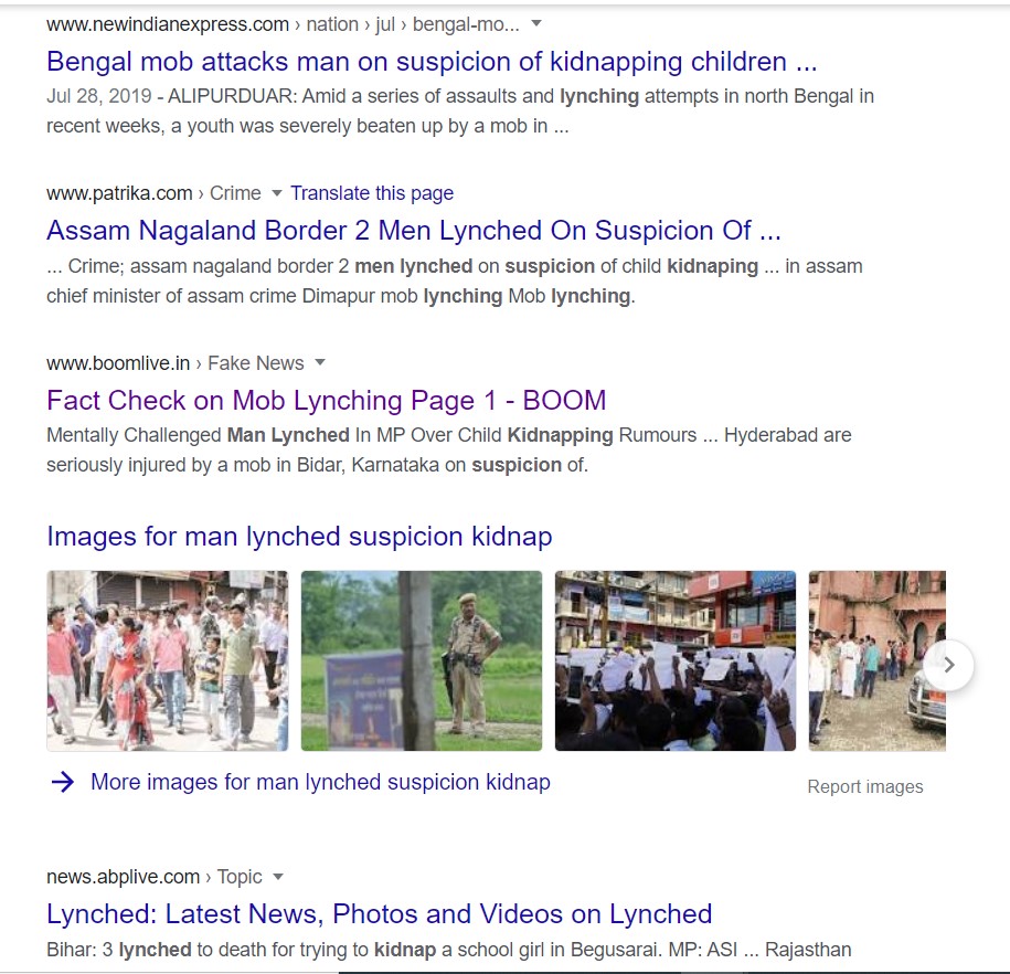 These attacks continued into 2019. In Jalpaiguri, the mob reportedly included children who beat the victim. Newspapers/magazines also reported attacks in Assam/Nagaland, MP, Bihar. What should've been done by the central govt or states to take a firm stand against mob violence?