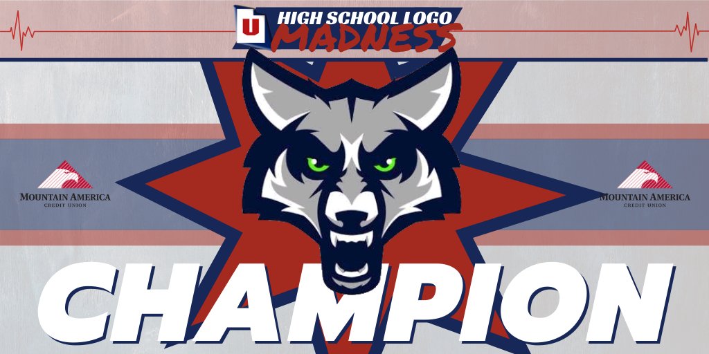 Your <a href="/MountainAmerica/">Mountain America CU</a> High School Logo Madness champion, folks. Congrats to <a href="/timptwolves/">Timpanogos Athletics</a>! #MyReasonWhy