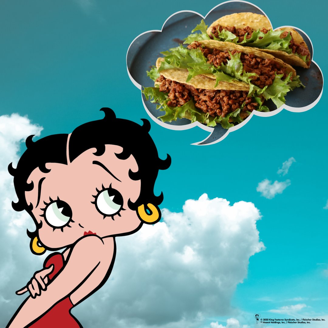 Betty Boop on Twitter: "🌮 The best day of the work week besides Friday? 🌮  #TacoTuesday #food #BettyBoop https://t.co/rQBLNdz5ON" / Twitter