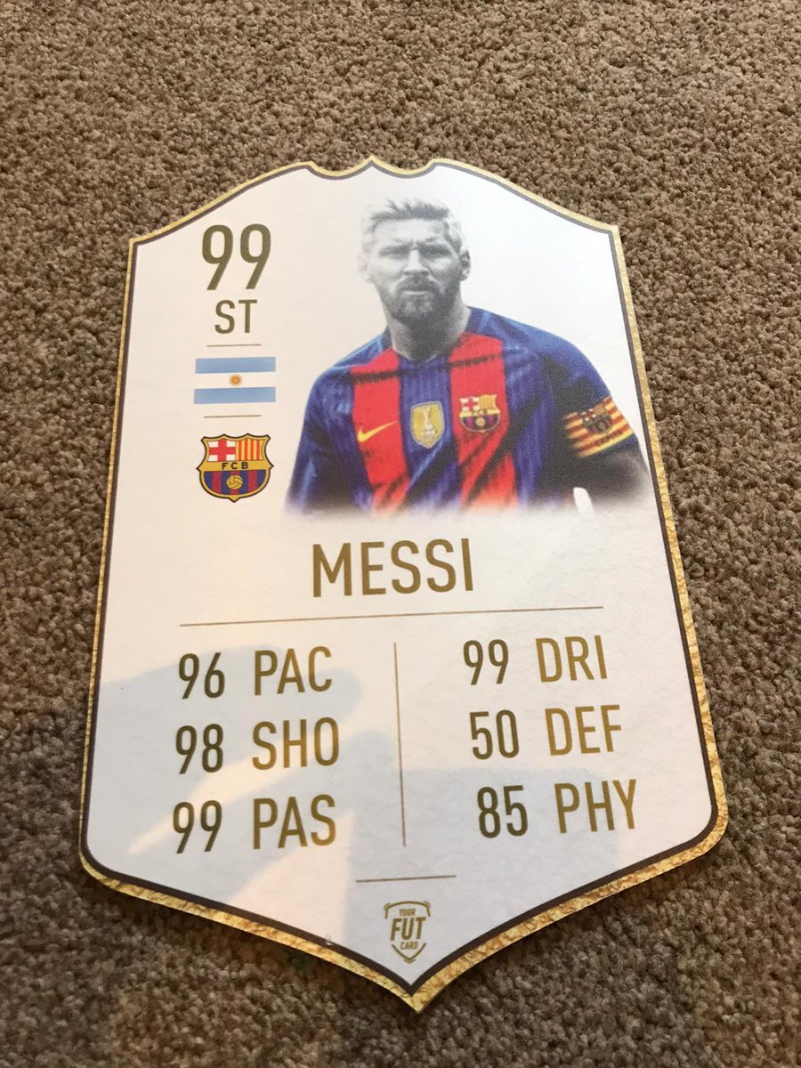 Your_Fut_Card's tweet photo. - Giveaway

To win an A4 card of your choice all you have to do is 

-Like
-Tag a friend
-Follow
-Retweet

If we hit 50 retweets ill pick 5 winners ! 

If we hit 100 retweets ill pick 10 winners ! https://t.co/yQAwKCqH6s