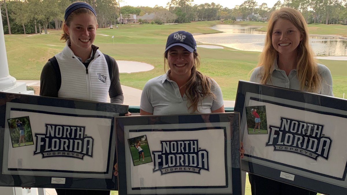 OspreyWGolf's tweet photo. Excited to recognize and honor our amazing Senior Class⛳️ that made historic contributions for our program!

Thanks for making a difference:
🏌️‍♀️Teresa Conroy
🏌️‍♀️Natalia Rivera
🏌️‍♀️Sydney Shrader

Tribute🔗 https://t.co/3coNwFxH8A

#SWOOPLife https://t.co/cx4hV2bA2Z