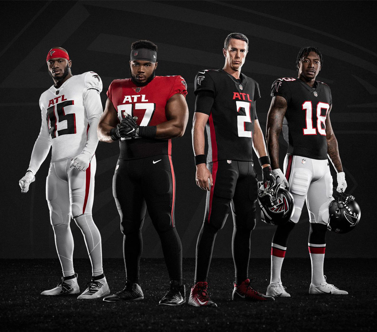 31. Atlanta Falcons. You never want to make a new uniform that shoots you to the bottom of the rankings but these are bad, the ATL is small team energy, the fade is abysmal. Will be replaced as soon as the time limit is up