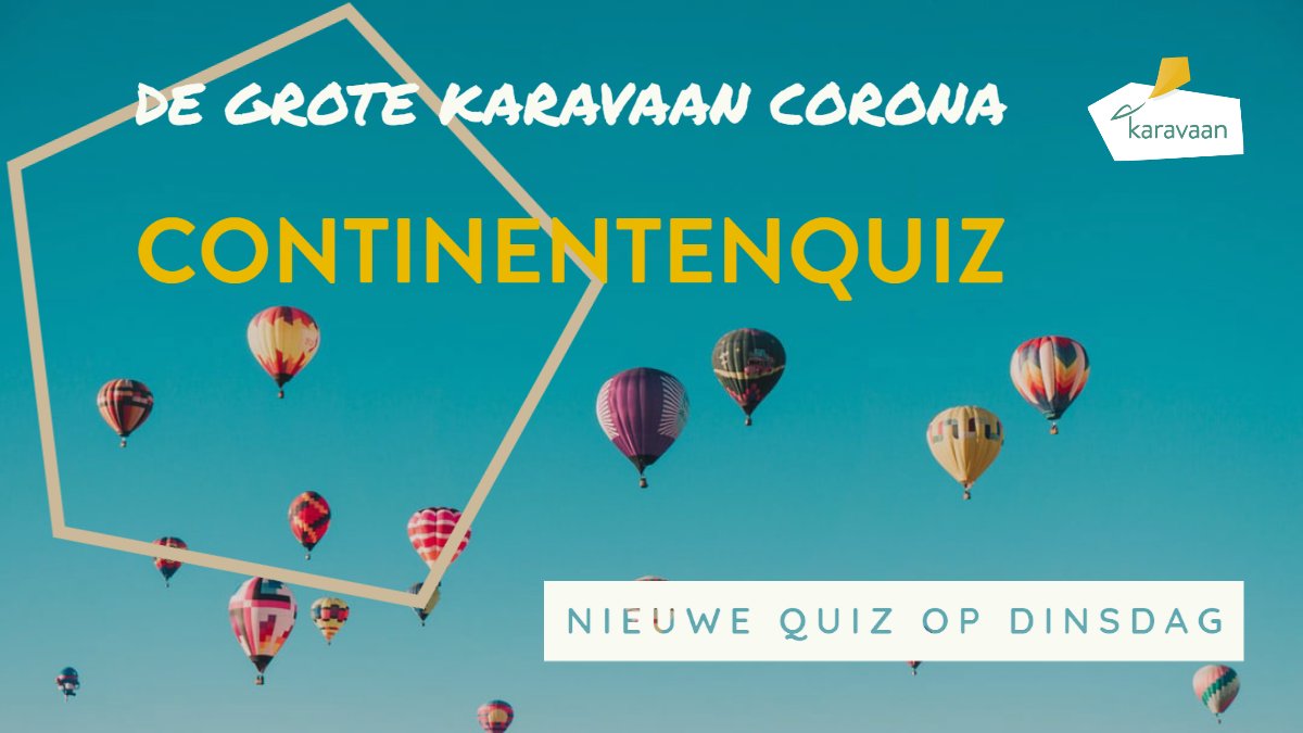 Toch een beetje op reis? Kruip in de huid van onze reisbegeleiders op onze Grote Karavaan Corona Continentenquiz! Succes!
kahoot.it/challenge/0415…