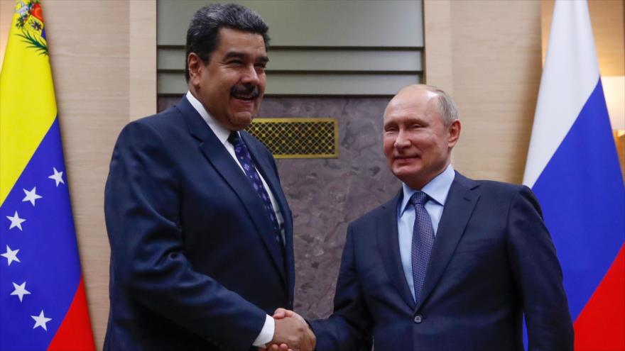 Maduro y Putin condenan medidas coercitivas de EEUU contra Caracas bit.ly/2VKKpYa