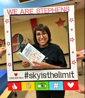 StephensES_AISD's tweet image. Stephens Family, help us celebrate by sharing one word that best describes our wonderful ILS, @MissVelis_!  #AISDNationalLibraryWeek  #AldineAtHome #WeAreStephens #skyisthelimit 🚀