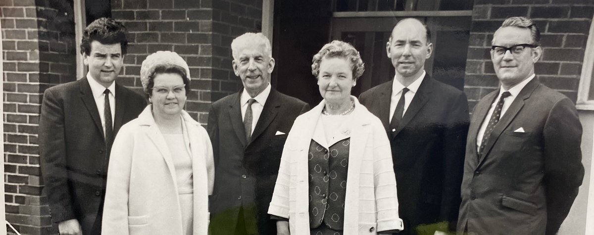 harrisonsdirect's tweet image. Albert’s nephew, Gerald (far left) who joined us from school in 1954 and later became one of the Company’s best Sales Reps until his retirement, passed away yesterday. We have a lot to thank Gerald for and much of the good work he started is still in place to this day. #RIPGerald