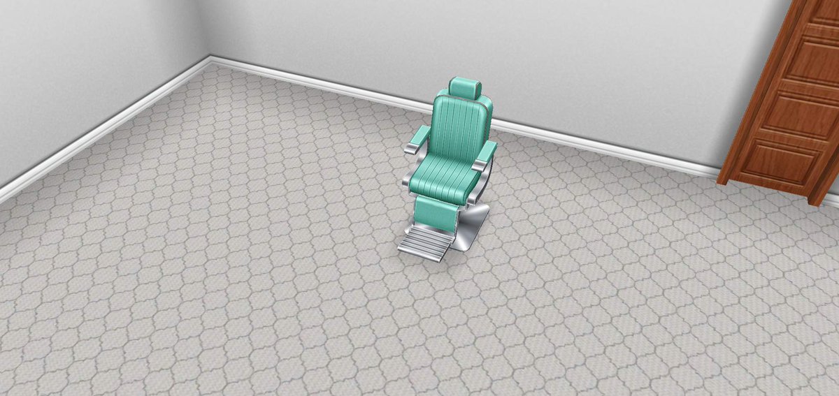 Guess what, I found some more:Meet the double shower, hand dryer, paper towel dispenser and a hairdressers chair