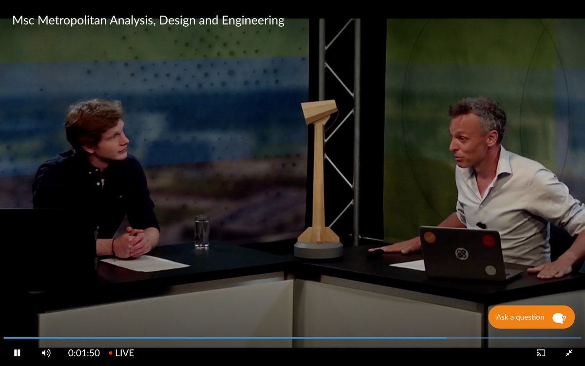 Just finished my first webinar ever on the MADE programme. Turned out really nice! 90 people from Veenendaal - New York, from Nijmegen - Myanmar. Really nice experience!  With student Bob as the new rising star as talk show host.  <a href="/AMS_institute/">AMS Institute</a> <a href="/WUR/">Wageningen U&R</a> <a href="/tudelft/">TU Delft</a> <a href="/MADE_IT_ams/">MADE IT</a>