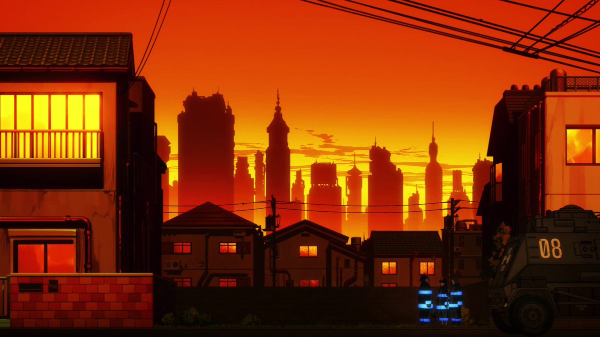 Of course, Kazui deserves just as much credit. Nearly every scene has a new kind of interesting lighting and uses numerous angles. Also, it's hard not to notice a trend of Kazui making great use of sunsets in his storyboards. This remained consistent across his 3 episodes.