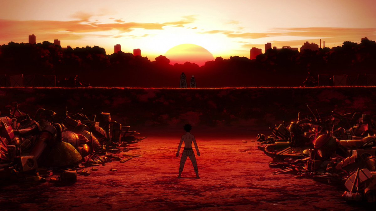 Of course, Kazui deserves just as much credit. Nearly every scene has a new kind of interesting lighting and uses numerous angles. Also, it's hard not to notice a trend of Kazui making great use of sunsets in his storyboards. This remained consistent across his 3 episodes.