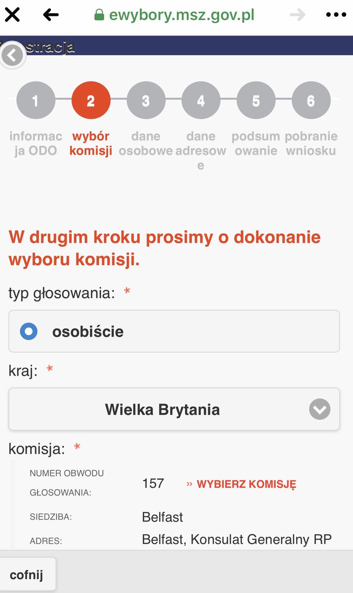 Polish Government has officially invited Poles in UK to register to vote in 10th May Polish presidential elections during #COVIDー19 Personal vote at polling stations only. All located at the Embassy and Consulates. Reckless. That’s how it was back in 2007 outside <a href="/PLinEdinburgh/">PLinEdinburgh</a>