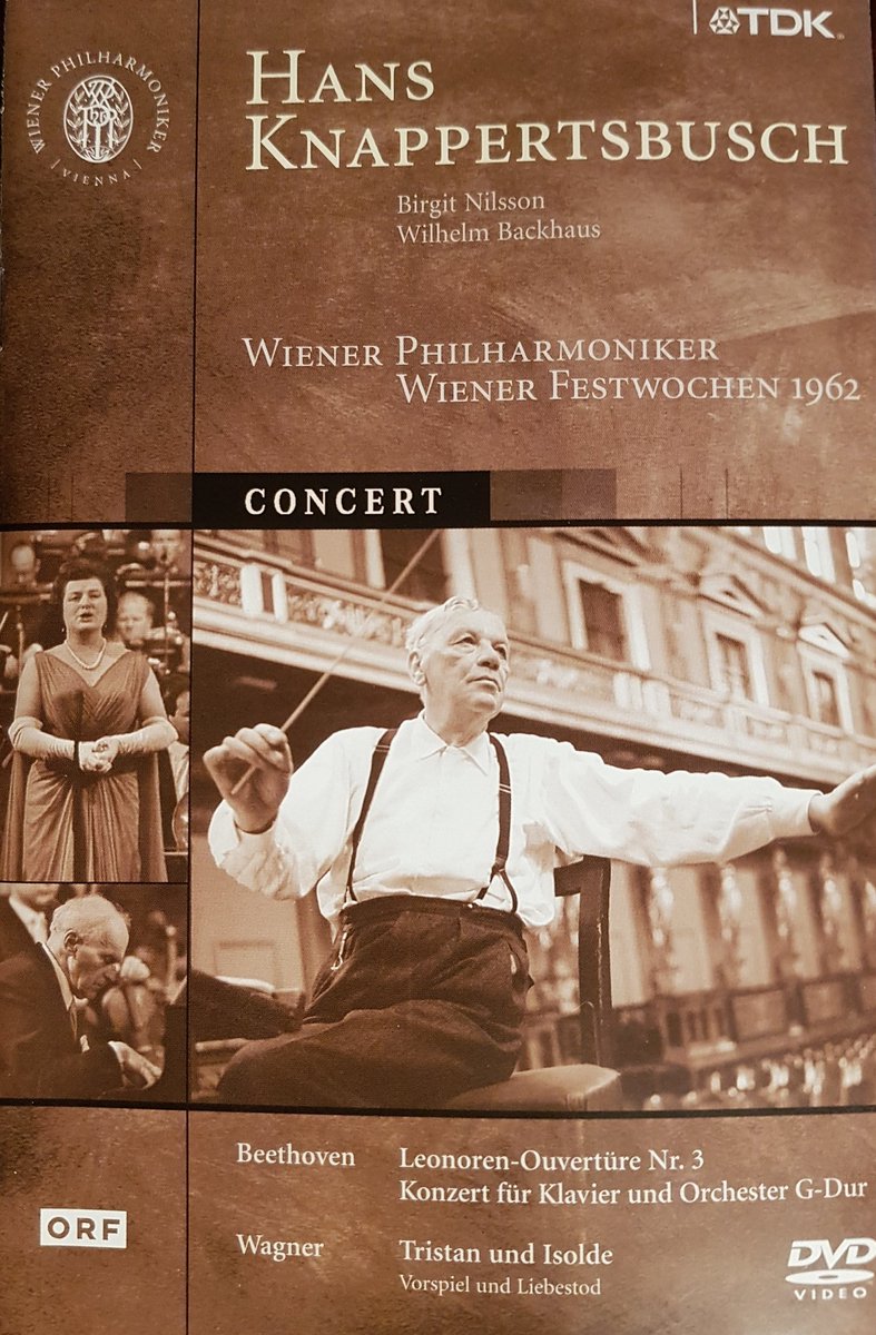 > The German old-school pianist Wilhelm Backhaus played op. 58 at Wiener Festwochen festival 1962. He was then 78 years old. The conductor was an old renowned master, too, Hans Knappertsbusch. This is the oldest recording in my series. The film is, of course, black & white.