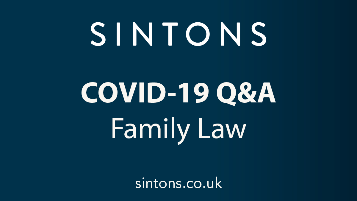 Q – I am isolating with my spouse and family and the situation has become untenable. I have decided I want a divorce. How do I go about initiating this? @sintonspc <a href="/SintonsFamily/">Sintons Family</a> #COVID_19QandA tinyurl.com/y8towxgg #COVIDー19 #COVID19 #familylaw #divorce