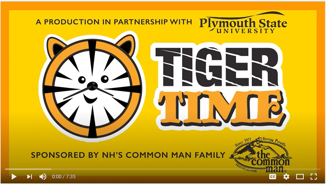NHArtsCouncil's tweet image. Check this out! @PlymouthState’s TIGER program has created &quot;TIGER Time,&quot; a series of videos about #COVID19 to provide teachers, parents and children in grades K-4 with additional online curriculum: youtu.be/_zoDwfoehis #NH #NewHampshire #arts #NHArts #ArtsConnectNH @NHDNCR