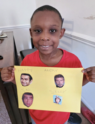 Mrs_EDarnell's tweet image. Super pumped to see my #fromlittlestoleaders excelling in their #a5elearning! Finding, recognizing, and labeling emotions! Finding, recognizing, and cutting out letters to build words! @a5disteam @AndersonFive #vision5 #a5instruction