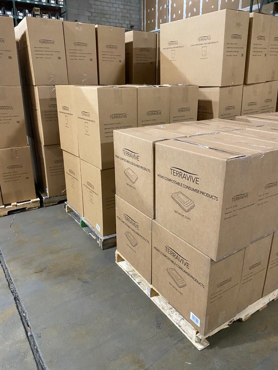 (2/2) <a href="/TERRAVIVE3/">Terravive</a> is supplying its #AmericanMade compostable &amp; ocean degradable takeout clamshells, mess trays, cups, cutlery &amp; more as the world moves to #takeout. #rahvamil #covid19 #sustainability #earthday2020