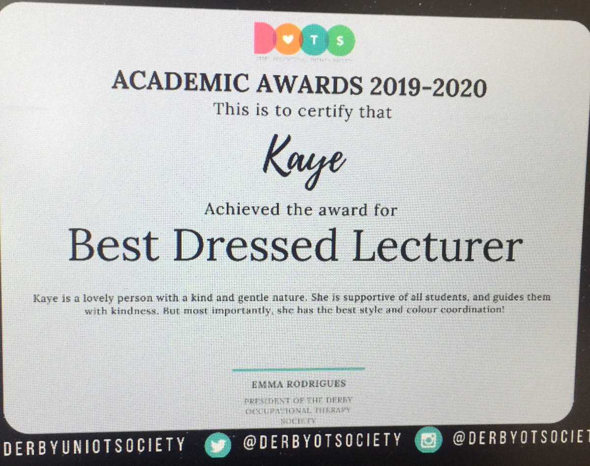 kayecunliffe's tweet photo. @DerbyOTsociety . Thank you . I just seen this today and gave me a much needed smile 😊 https://t.co/LIG96sK7w1