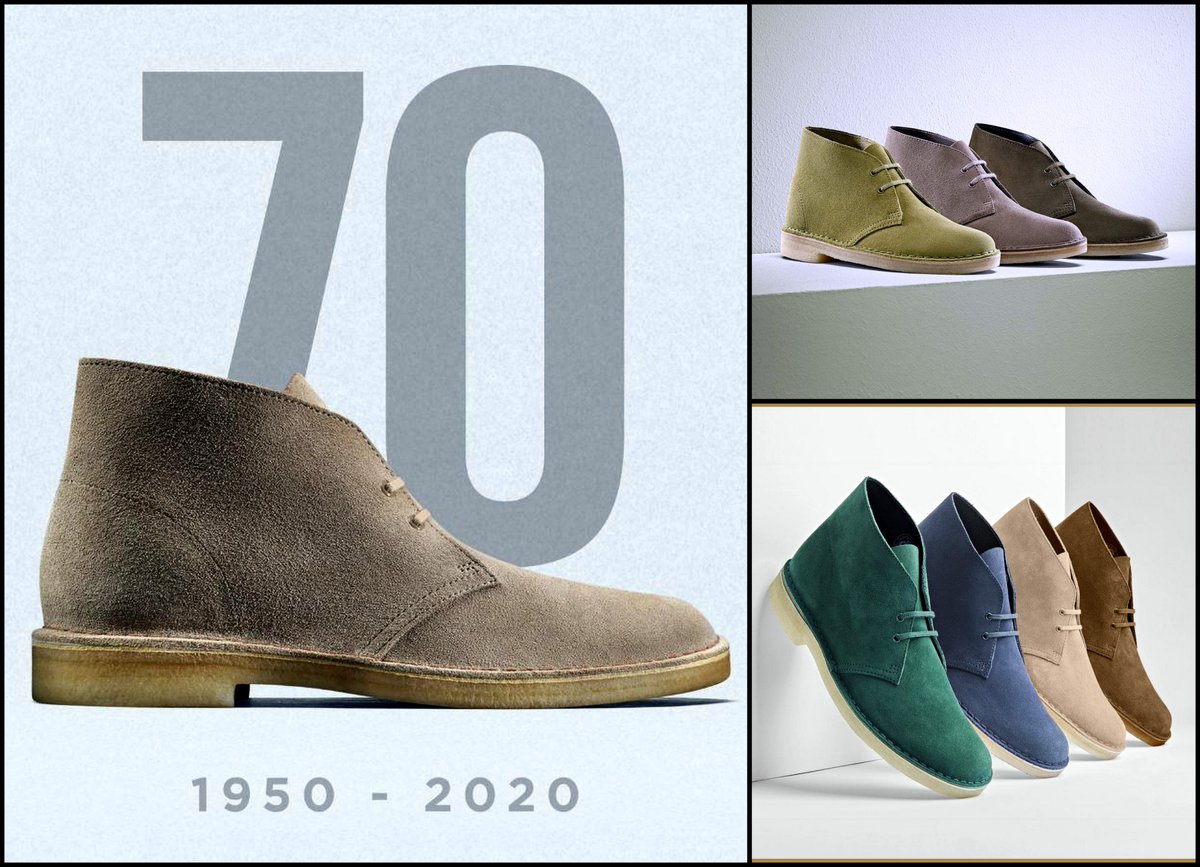 Spirit69_'s tweet photo. OUR CULTURE. OUR LIFE. 70 años de las míticas Desert Boot de Clarks. Algunas cosas nunca pasan de Moda. Modelo icónico de mi juventud. Simples y estilistas. Then. Now. Always #DesertBoot70 #clarks #terracestyle #oldschool #gradas #subculture #mods https://t.co/4EUt7LFm6t