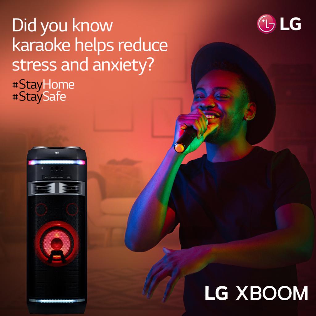 lg x boom karaoke