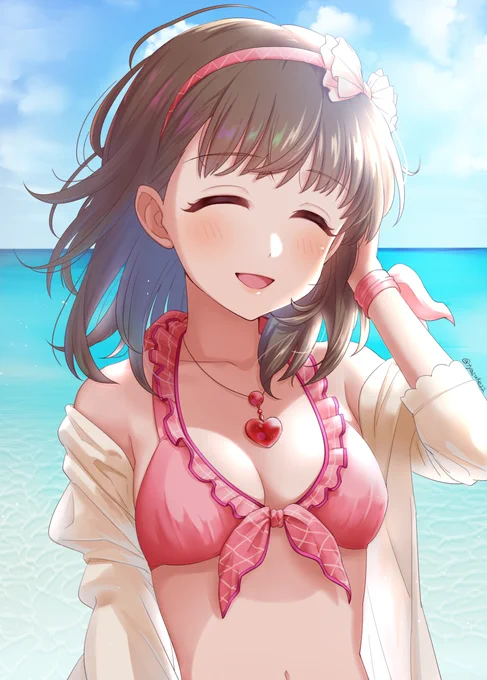 少し前に落書きで投稿したまゆちゃん絵が予想以上に伸びてくれて感謝感謝なので綺麗に仕上げてみました☆
#佐久間まゆ 