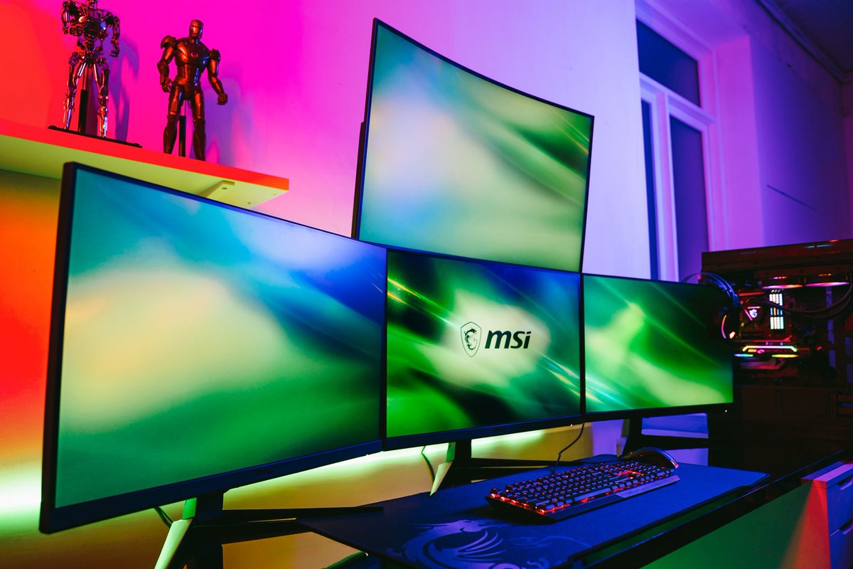 MSI_Latino's tweet photo. ¿Cuál de estos setups elegirías para gaming?
👉 https://t.co/h21pDv7gIB
#battlestation #ForEveryGamer #gamingmonitor #pcmasterrace https://t.co/qAjpX7XMLd