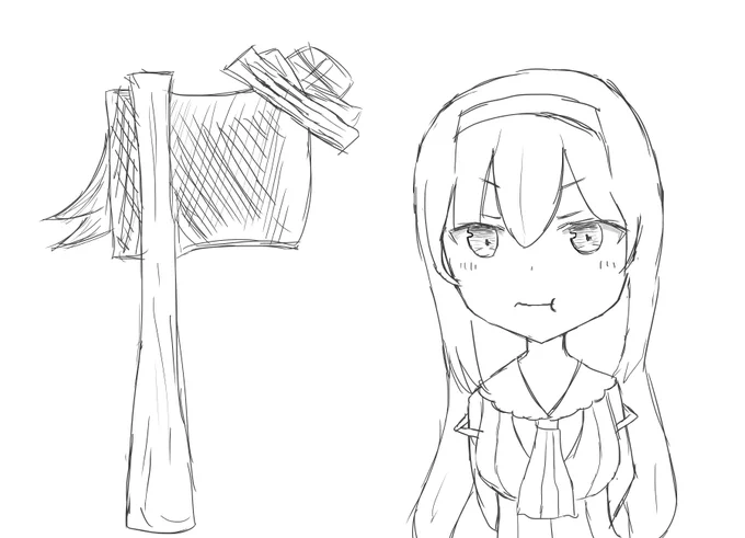 斧様とピノ 