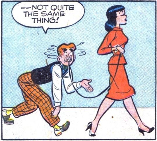 Archie's decision can be summed up in two panelsSo why is he so taken with Veronica?