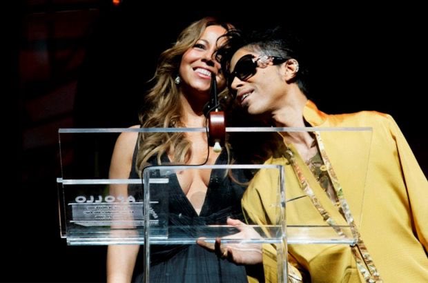 MariahCarey's tweet photo. His artistry still brings me joy everyday. RIP Prince💜👑 https://t.co/m4lAFyN3yb