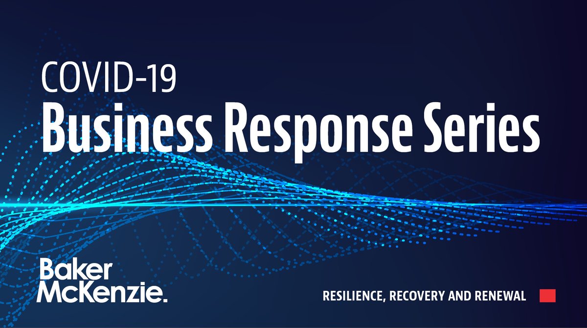 bakermckenzie's tweet photo. In the first episode of our #COVID19 Business Response Series Partner Joanna Ludlam discusses the 3-phase Resilience, Recovery and Renewal model and key points to think about during each of these phases 
https://t.co/Tl5N4lBz93 https://t.co/xZsCl7708f
