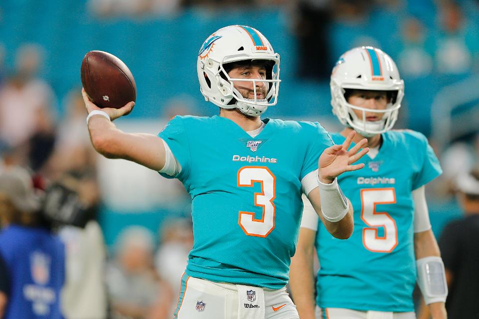 20. Miami Dolphins. The colour is nice but they need to go back to the hoops on the arms and the helmet logo is a crime against dolphins